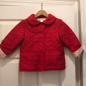 Janie and Jack toddler girls jacket 4T-5T